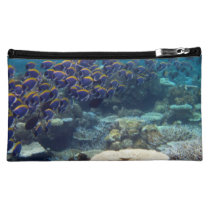 Powder Blue Surgeon Fish Cosmetic Bags