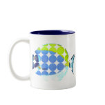 Powder Blue Tang Big Dot Photo Mug