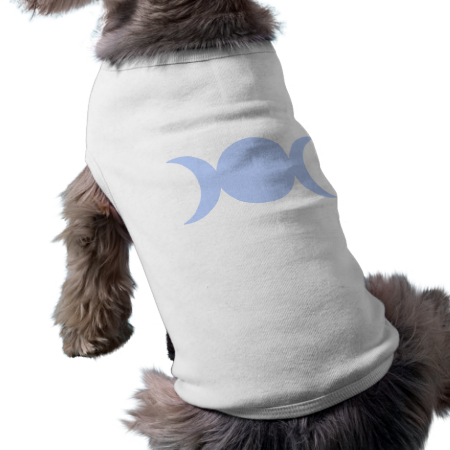 Powder Blue Triple Goddess Dog Clothes