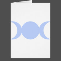 Powder Blue Triple Goddess cards