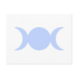 Powder Blue Triple Goddess Postcard