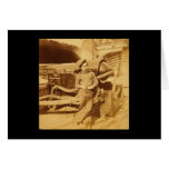 Powder Monkey on the USS Pawnee 1862 Cards