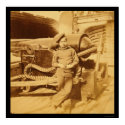 Powder Monkey on the USS Pawnee 1862 posters
