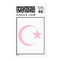Powder Pink Crescent & Star.png Stamp