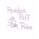 Powder Puff Rules t-shirts
