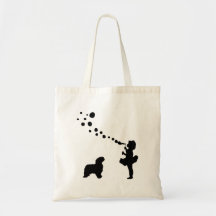 Powderpuff Tote Bags