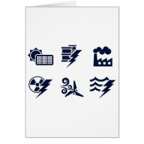 Power and Energy Icons Card