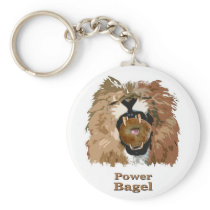 Power Bagel Keychains
