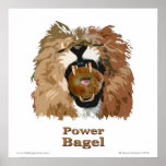 Power Bagel Posters