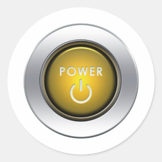 Power Button Stickers | Zazzle