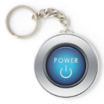 Power Button Keychains
