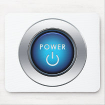 Power Button Mouse Pad