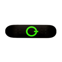 Power Button Skateboard Mini