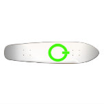 Power Button Skateboard Oldschool