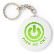 Power Button - Turn Me on Keychains