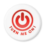 Power Button - Turn Me on Magnets