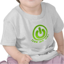 Power Button - Turn Me on Tee Shirts