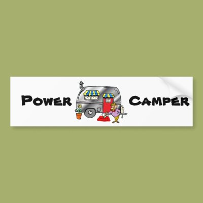 Power Camper s Zazzle_bumpersticker