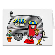 Power Camper Greeting Card