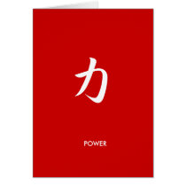 Power - Chikara Greeting Card