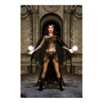 Power From Within Gothic Fantasy Art posters