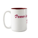 Power in the Blood of Jesus mugs