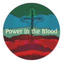 Power in the Blood of Jesus stickers by Pazzoom Power in the Blood of Jesus stickers