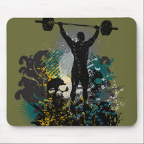 Power Lifter Mousepad mousepads