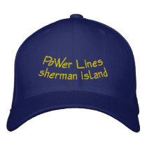 Power Lines Sherman Island cap