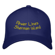 Power Lines Sherman Island cap
