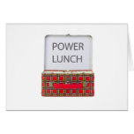 POWER LUNCH ...BOX DESIGN cards