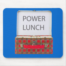 POWER LUNCH ...BOX DESIGN MOUSEPAD