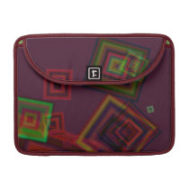 Power of 2 Abstract Macbook Pro Sleeve rickshaw flap sleeves