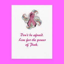 Power of Pink Postcard postcards