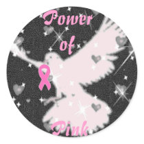 Power of Pink Sticker by darshe40 Power of Pink Sticker