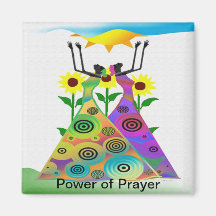 Power of Prayer Fridge Magnet