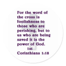 Power of the cross stickers