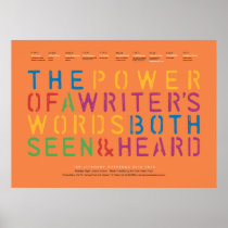 Power of Writer's Words Print