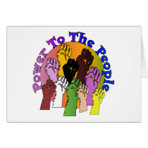 Power To The People Card