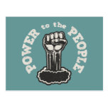 Power to the People Post Card