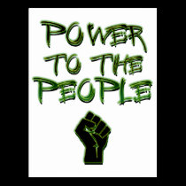 Power to the People! postcards