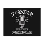 Power To The People Post Cards
