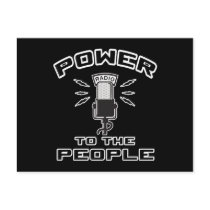 Power To The People postcards