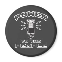 Power to The People magnets