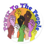 Power To The People Stickers