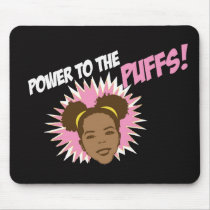Power to the Puffs Mousepad
