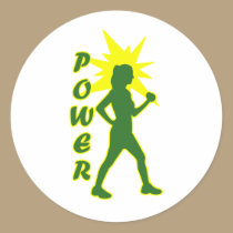 Power Walker stickers