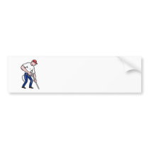 Power Washing Pressure Water Blaster Worker Bumper Stickers