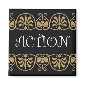 Power Word For Motivation - ACTION magnet
