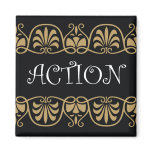 Power Word For Motivation - ACTION magnets